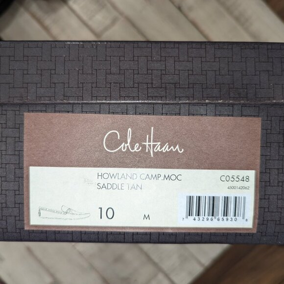 Cole Haan Leather Camp Moccasins (Men's Size 10) - Picture 4 of 10